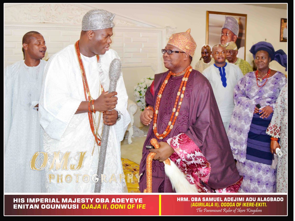 OGOGA VISITATION TO OONI OF IFE